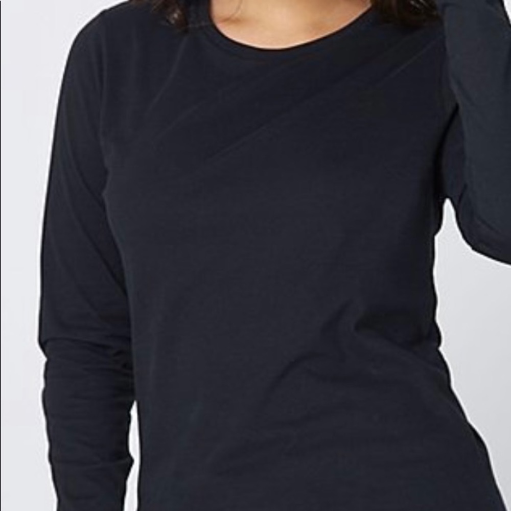 Style & Co Long Sleeve Tee - Picture 7 of 9
